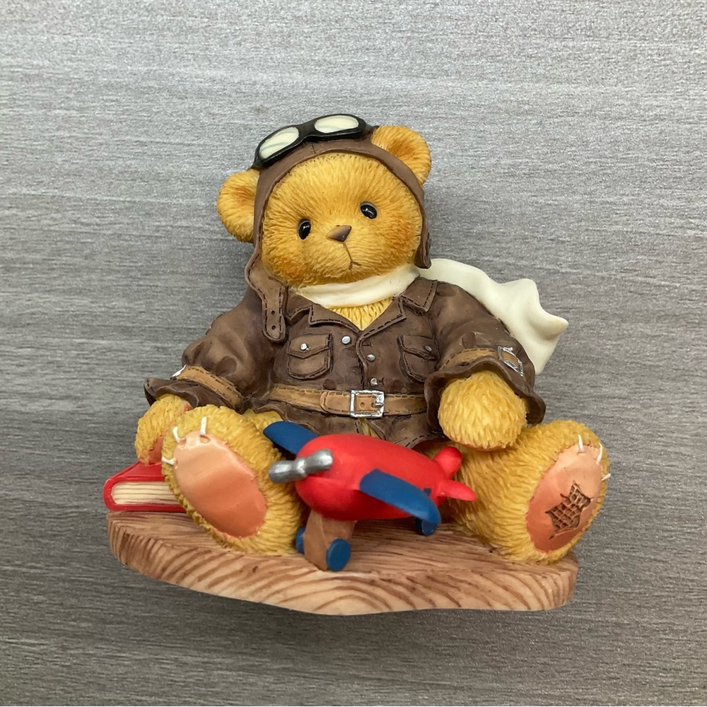 NIB CHERISHED TEDDIES‎ LANCE COME FLY WITH ME NATIONAL EVENT FIGURINE